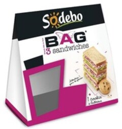 Sodebo B.A.G. 3 sandwiches