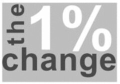 the change 1%