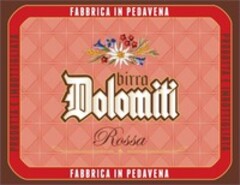 PRODOTTA E IMBOTTIGLIATA FABBRICA IN PEDAVENA birra Dolomiti Rossa