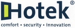 Hotek comfort security innovation