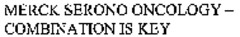 MERCK SERONO ONCOLOGY - COMBINATION IS KEY