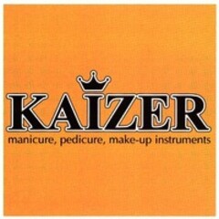 KAIZER Manicure, pedicure, make-up instruments