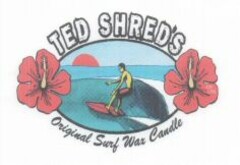 TED SHRED'S Original Surf Wax Candle