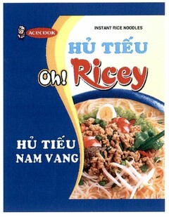 ACECOOK Oh! Ricey INSTANT RICE NOODLES HU TIEU NAM VANG