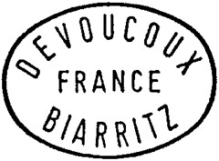 DEVOUCOUX FRANCE BIARRITZ