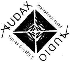 AUDAX international sound AUDIO & lighting service