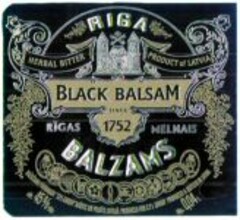 RIGA BLACK BALSAM RIGAS MELNAIS BALZAMS