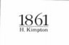 1861 H. Kimpton