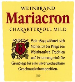 WEINBRAND Mariacron