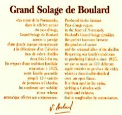 Grand Solage de Boulard