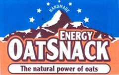 HANDMADE ENERGY OATSNACK The natural power of oats