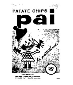 PATATE CHIPS PAI la patatina