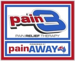 pain3 PAIN RELIEF THERAPY POWERED BY pain AWAY