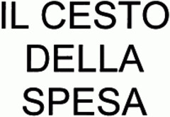 IL CESTO DELLA SPESA