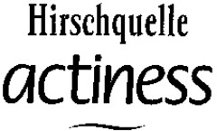 Hirschquelle actiness