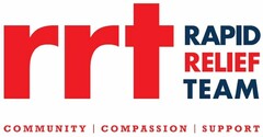 RRT RAPID RELIEF TEAM COMMUNITY COMPASSION SUPPORT