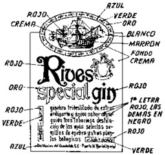 Rives special gin