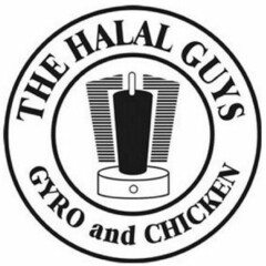 THE HALAL GUYS GYRO and CHICKEN