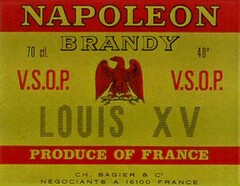 NAPOLEON BRANDY V.S.O.P. LOUIS XV