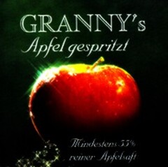 GRANNY's Apfel gespritzt Mindestens 55% reiner Apfelsaft