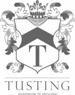 T TUSTING HANDMADE IN ENGLAND