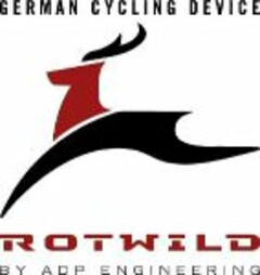 GERMAN CYCLING DEVICE ROTWILD BY ADP ENGINEERING