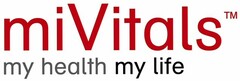 miVitals my health my life