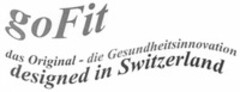 goFit das Original-die Gesundheitsinnovation designed in Switzerland