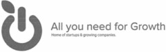 All you need for Growth Home of startups & growing companies.