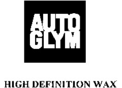 AUTO GLYM HIGH DEFINITION WAX