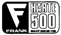 F FRANK HÄRTE 500