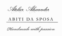 Atelier Alexander ABITI DA SPOSA Handmade with passion