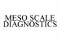 MESO SCALE DIAGNOSTICS