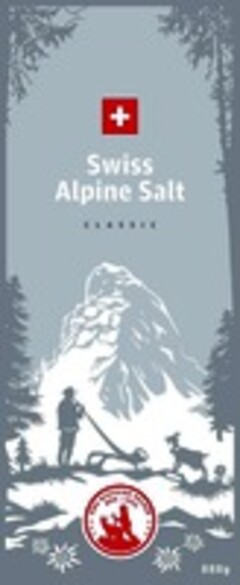 Swiss Alpine Salt CLASSIC UNE HISTOIRE SUISSE BEX 1554 888g