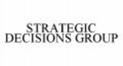 STRATEGIC DECISIONS GROUP