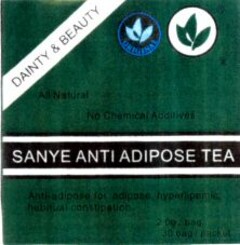 SANYE ANTI ADIPOSE TEA