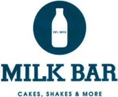 MILK BAR CAKES,SHAKES & MORE