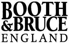 BOOTH & BRUCE ENGLAND