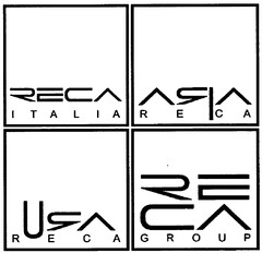 RECA ITALIA ASIA RECA USA RECA RECA GROUP