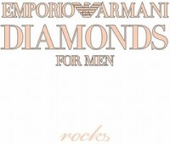 EMPORIO ARMANI DIAMONDS FOR MEN rocks
