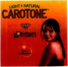 CAROTONE LIGHT & NATURAL DSP 10 Collagen FORMULA Sun Protection