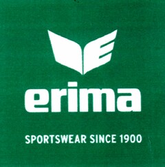 erima SPORTSWEAR SINCE 1900