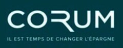 CORUM IL EST TEMPS DE CHANGER L'ÉPARGNE