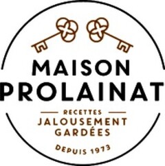 MAISON PROLAINAT RECETTES JALOUSEMENT GARDEES DEPUIS 1973