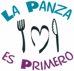 LA PANZA ES PRIMERO