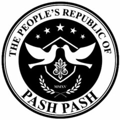 MMXV PASH PASH THE PEOPLES REPUBLIC OF