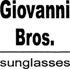 Giovanni Bros. sunglasses