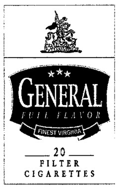 GENERAL FULL FLAVOR FINEST VIRGINIA