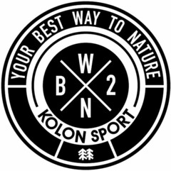 YOUR BEST WAY TO NATURE BW2N KOLON SPORT