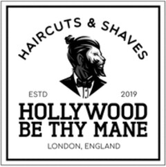 HAIRCUTS & SHAVES ESTD 2019 HOLLYWOOD BE THY MANE LONDON, ENGLAND